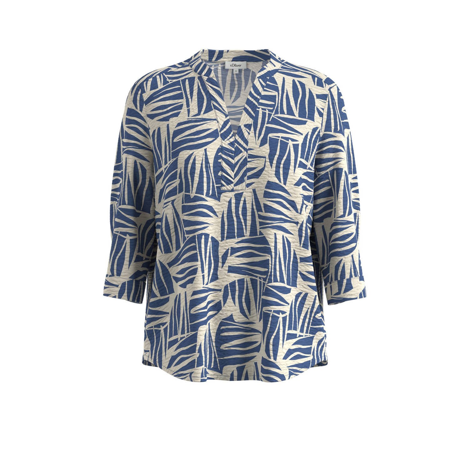 S.Oliver Curve top blauw