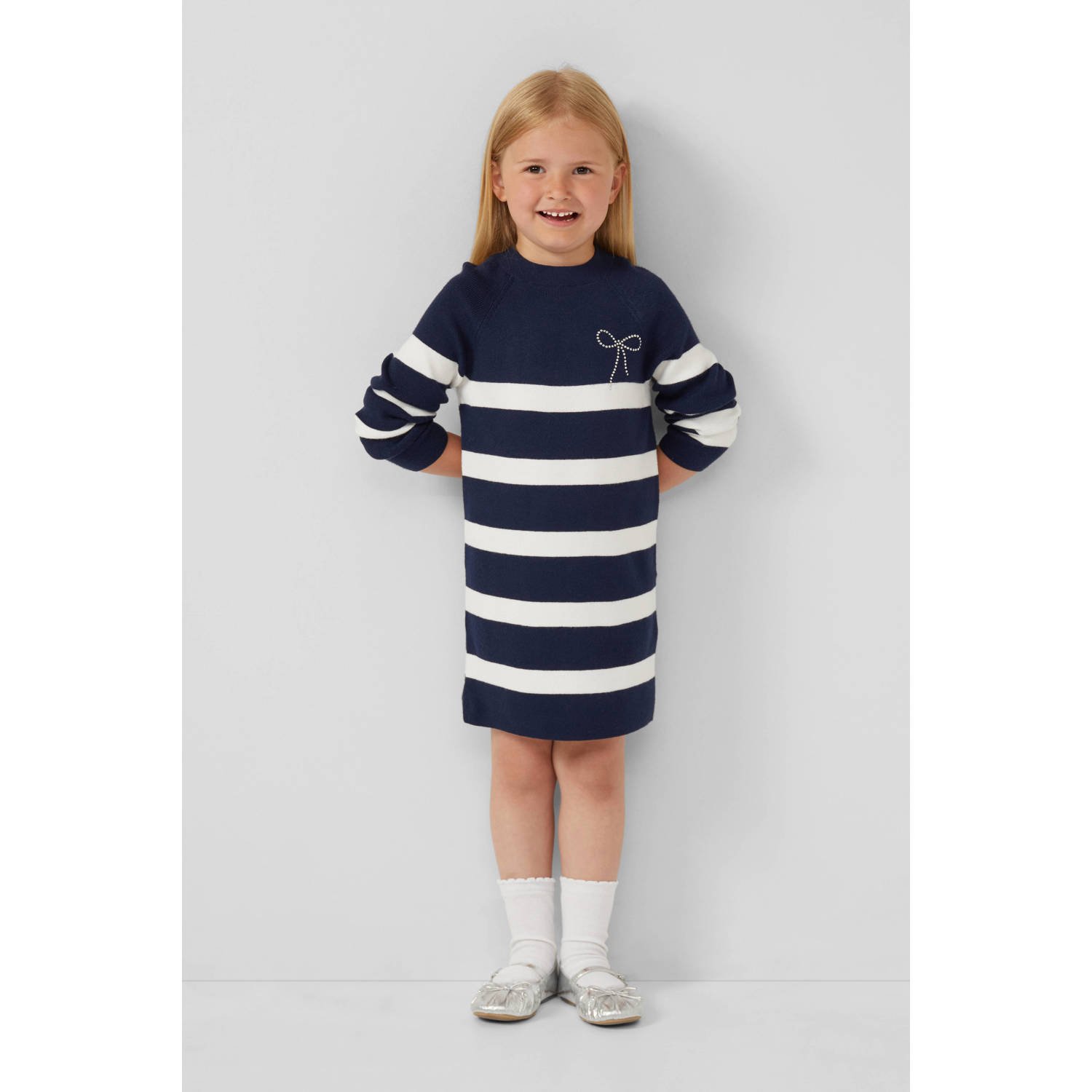 S.Oliver A-lijn jurk donkerblauw