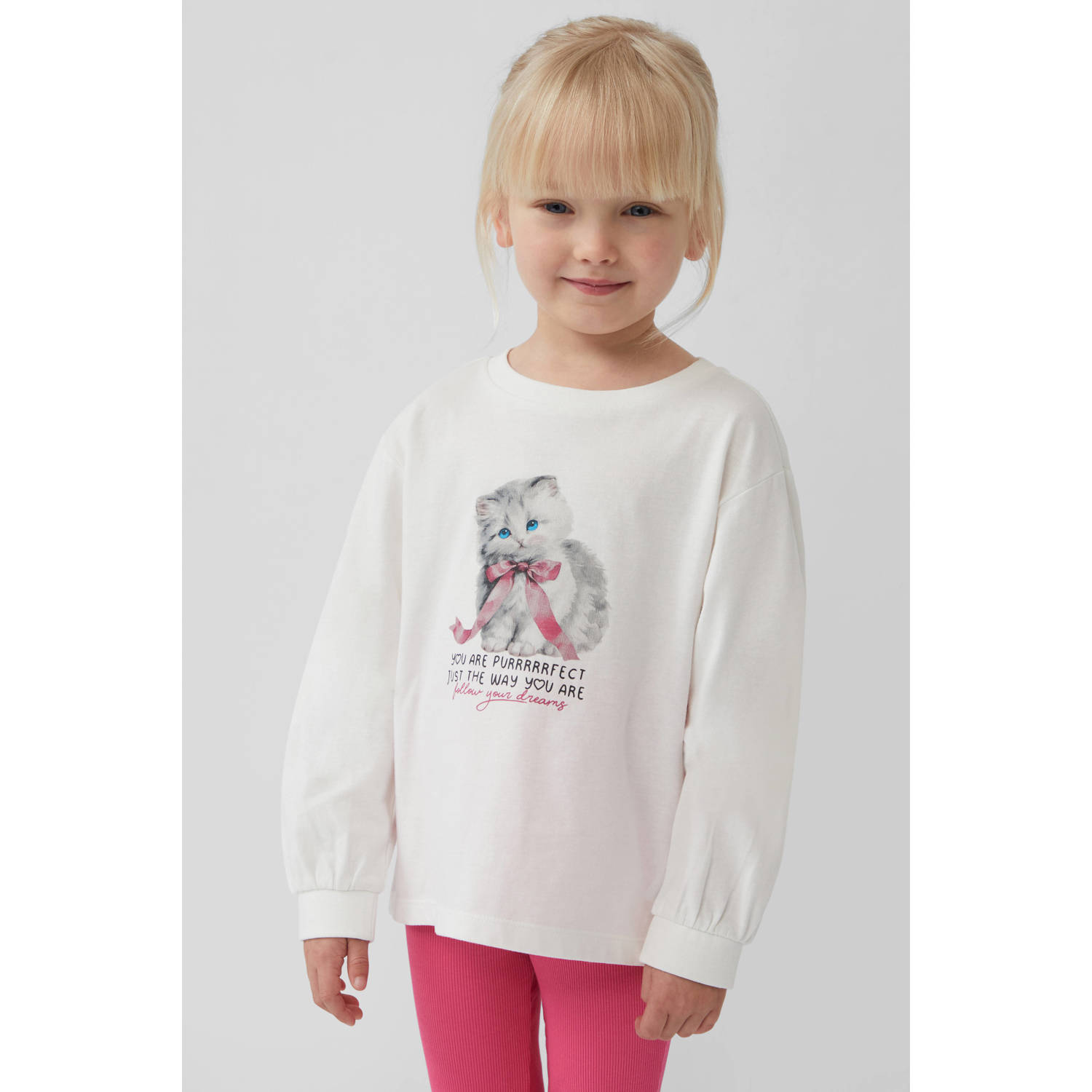 S.Oliver longsleeve wit