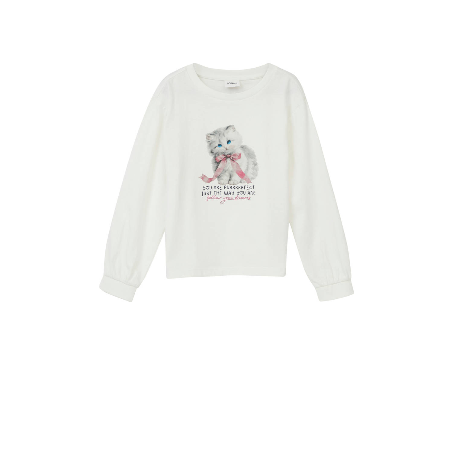 S.Oliver longsleeve wit