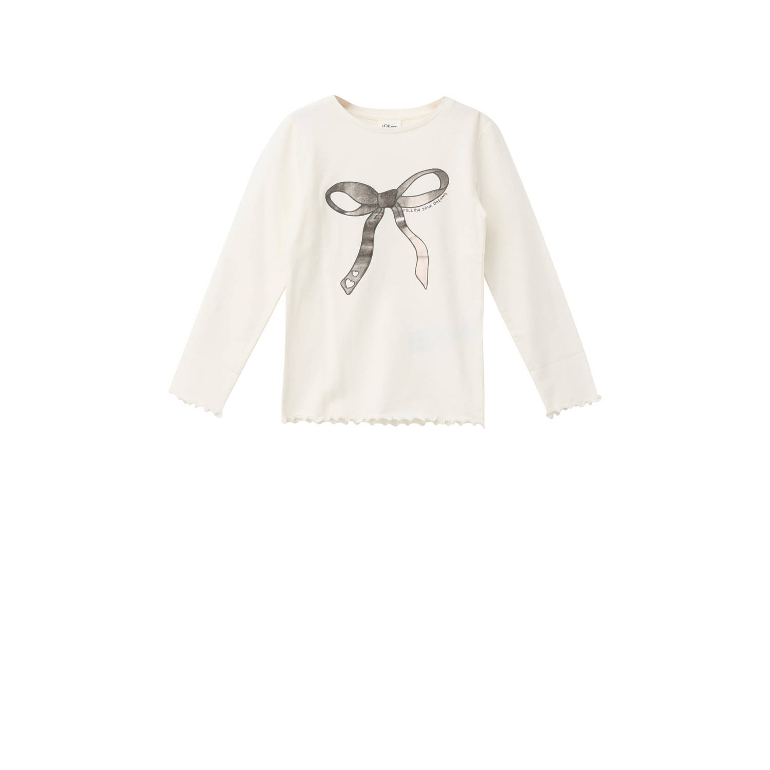 S.Oliver longsleeve wit