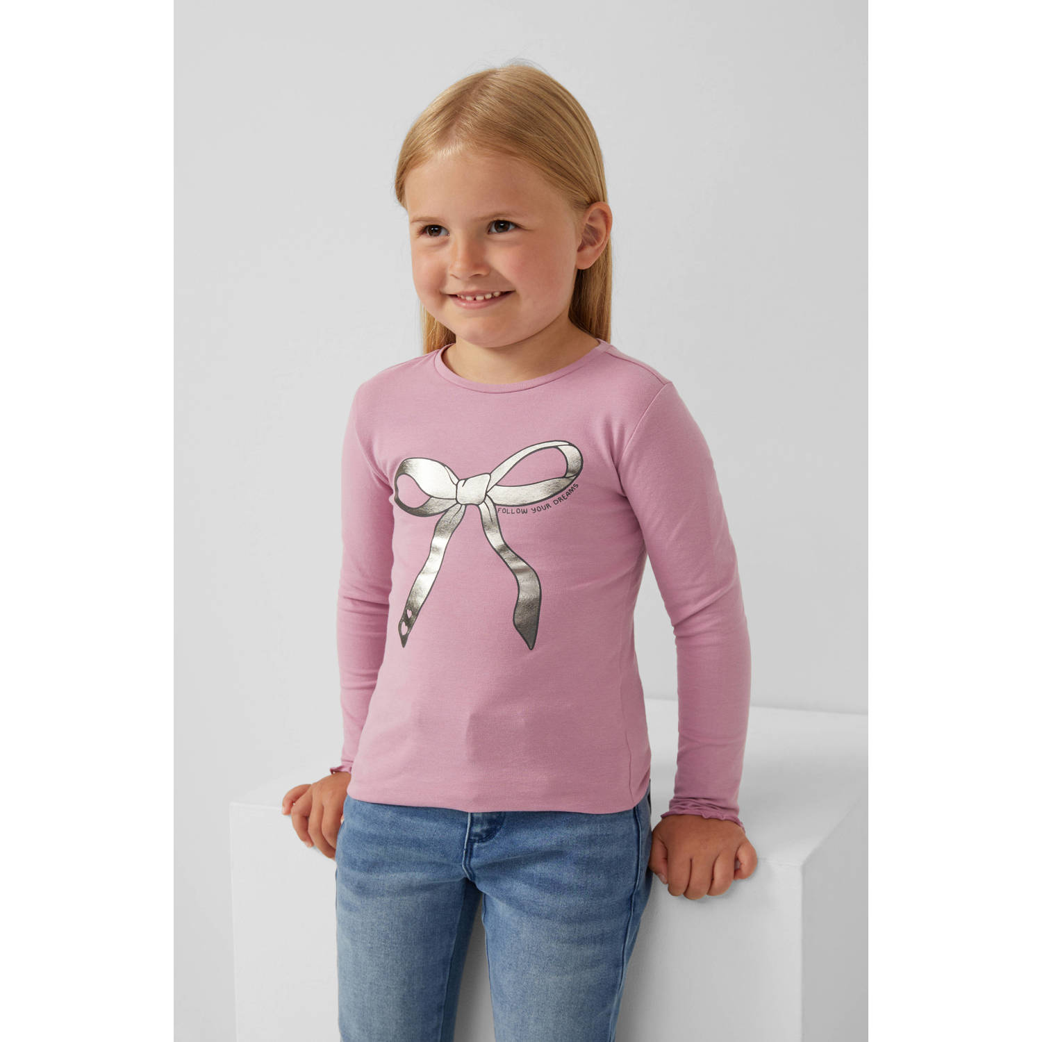 S.Oliver longsleeve oudroze