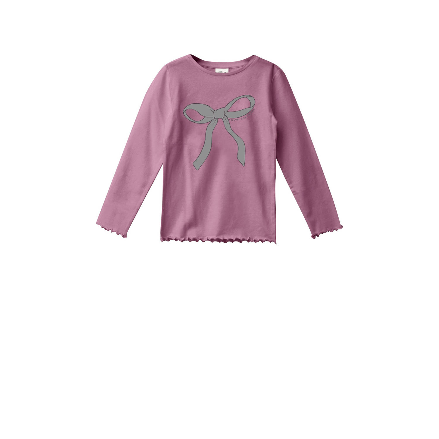 S.Oliver longsleeve oudroze