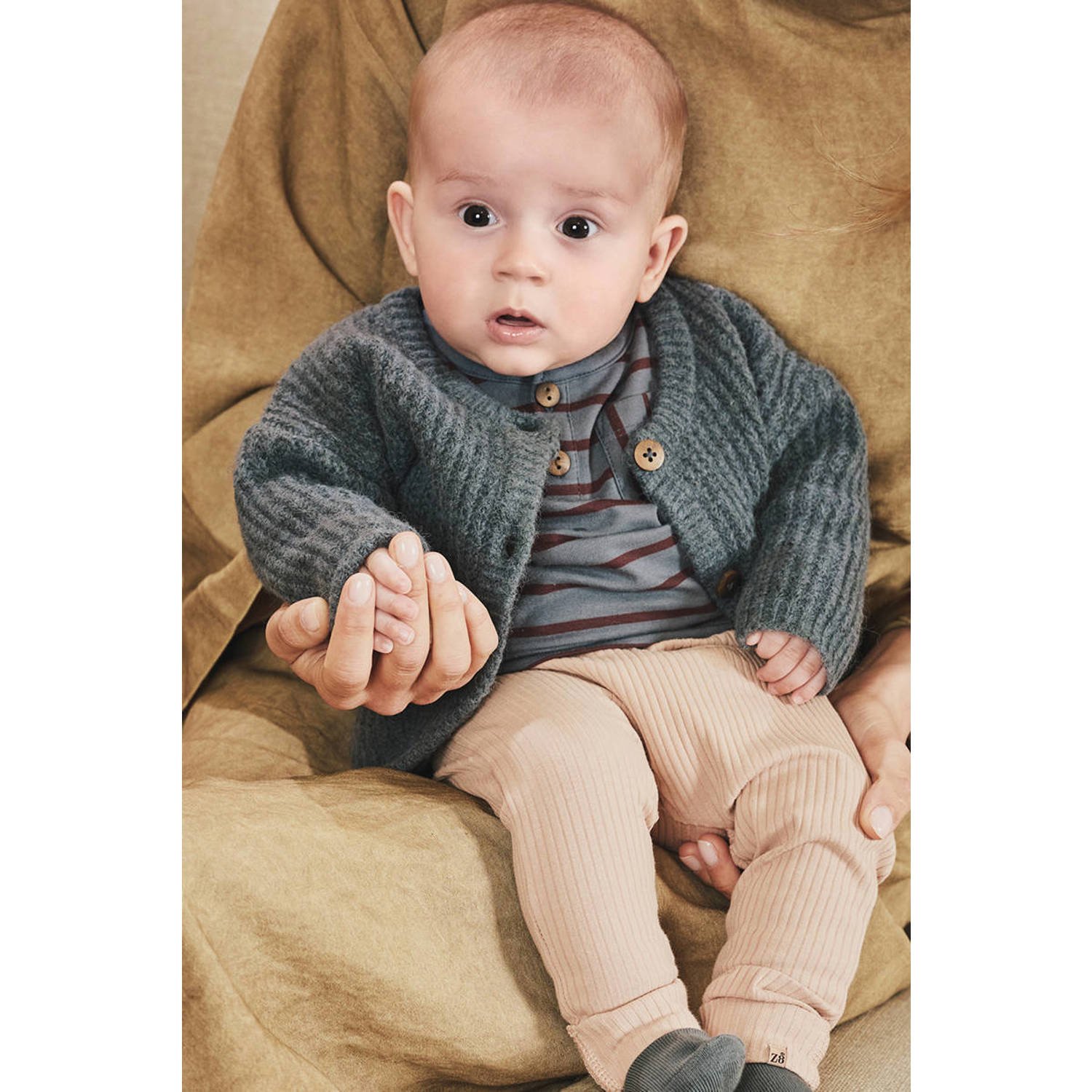 Z8 newborn baby broek Pepper beige