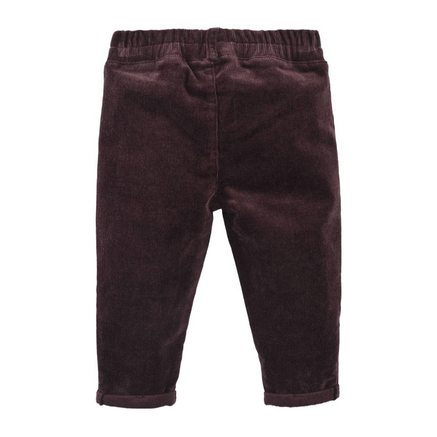 Z8 newborn corduroy baby broek Derin bruin