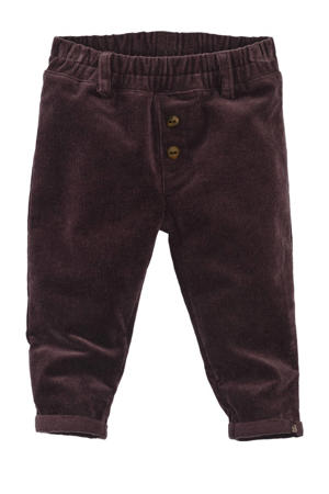 corduroy baby broek Derin bruin