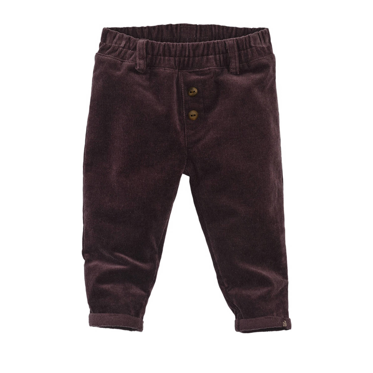 Z8 newborn corduroy baby broek Derin bruin