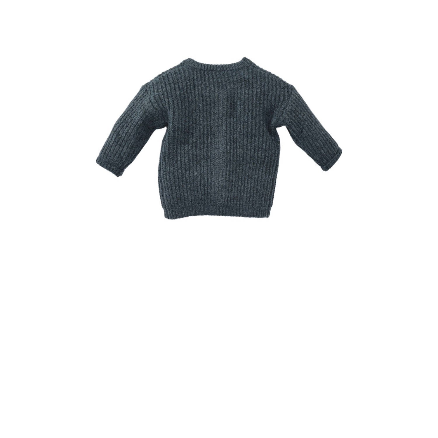 Z8 newborn gebreid vest Mert grijs