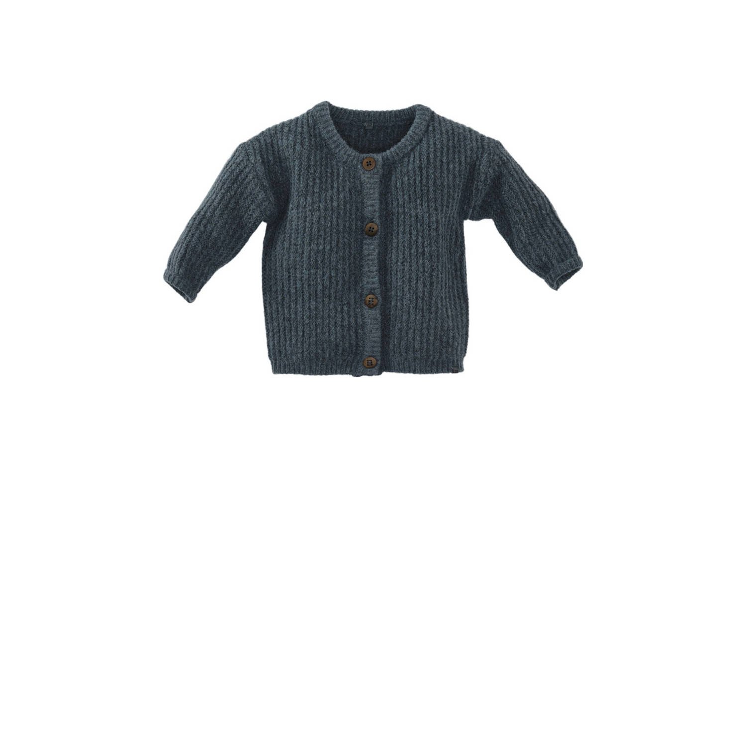 Z8 newborn gebreid vest Mert grijs