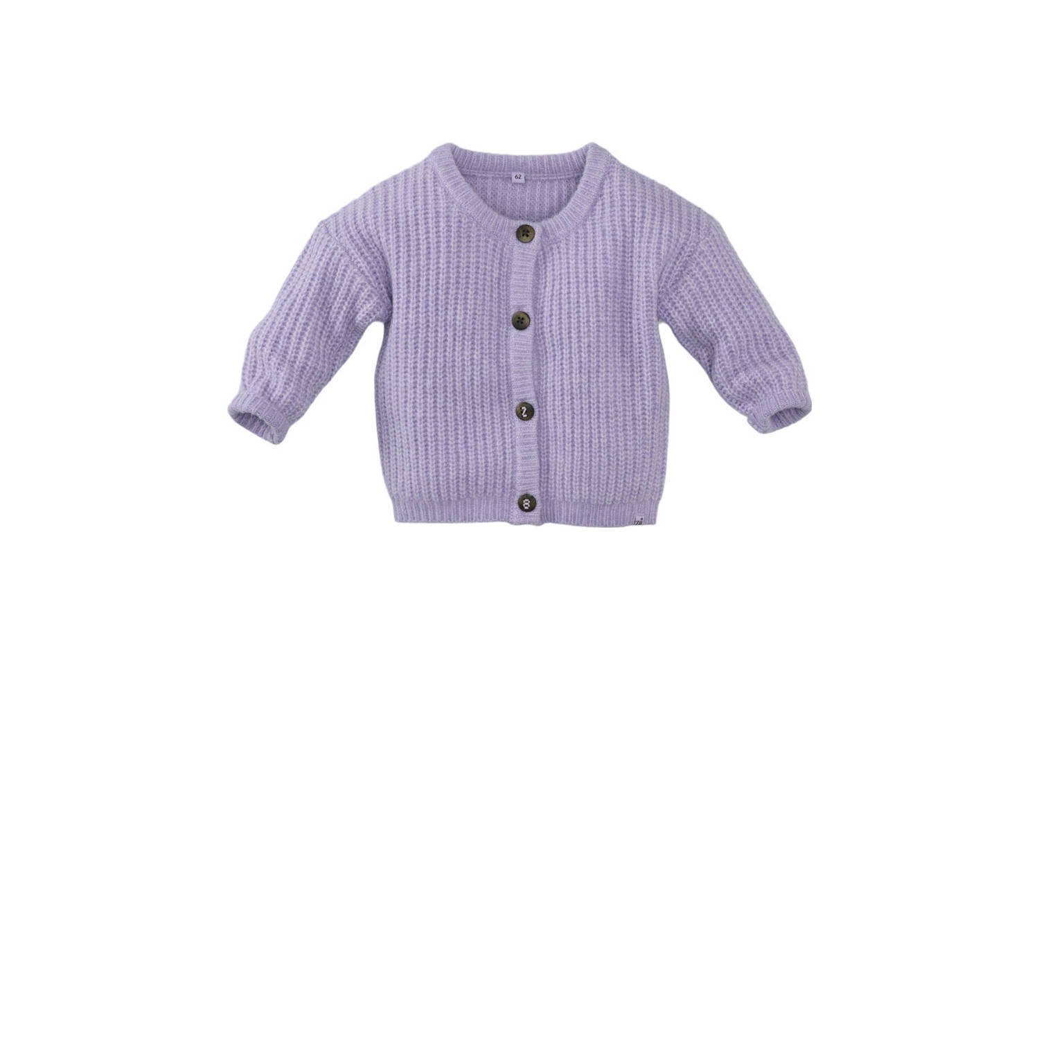 Z8 newborn gebreid vest Yanou lila