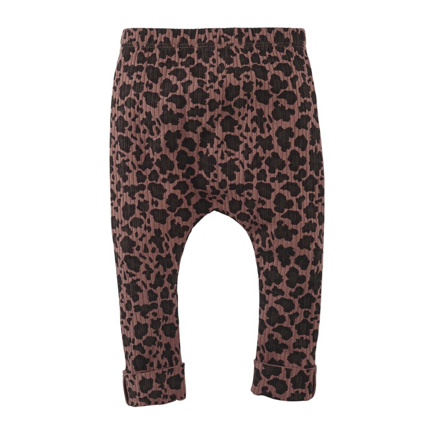 Z8 newborn babybroek Joan bruin antraciet