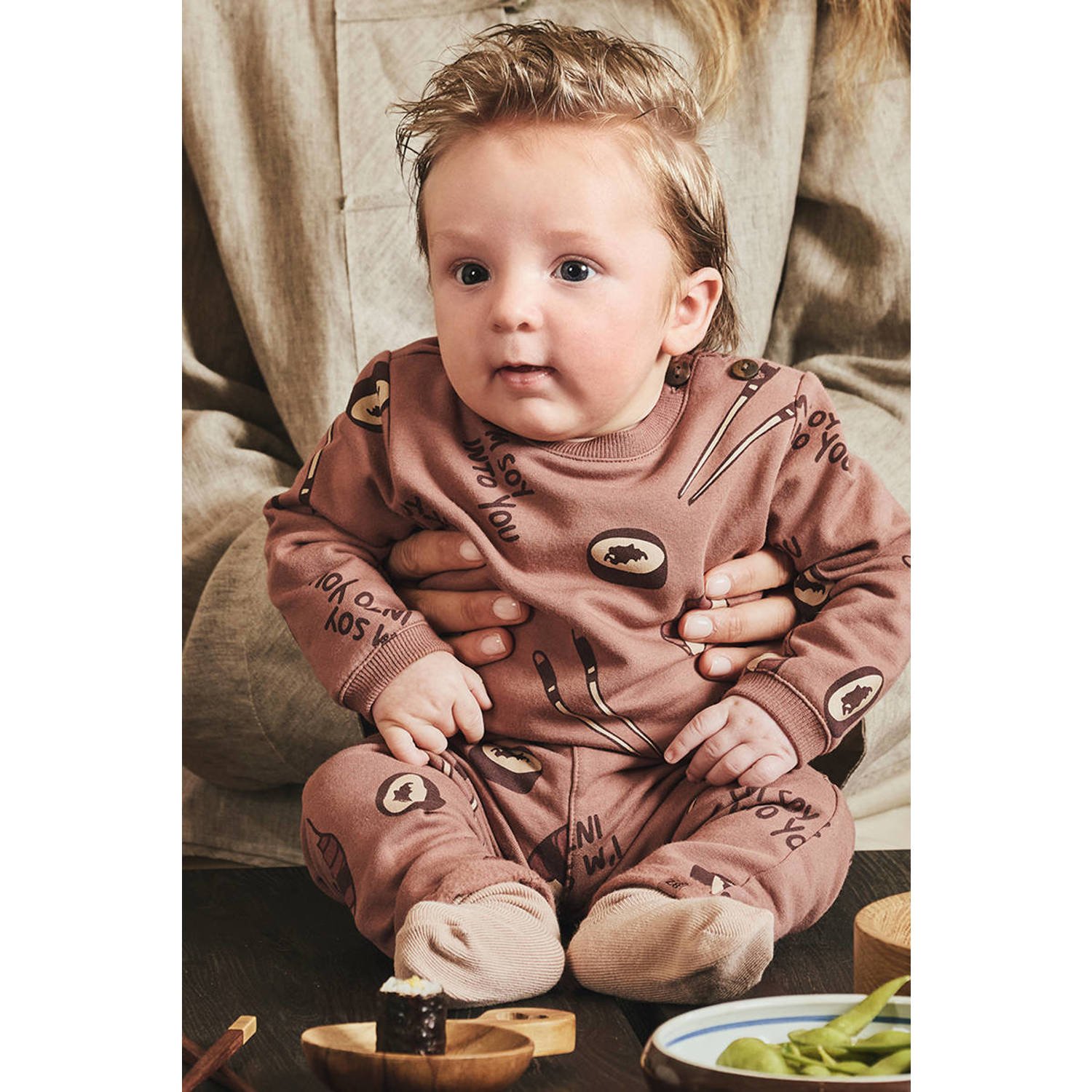 Z8 newborn baby broek Fons bruin