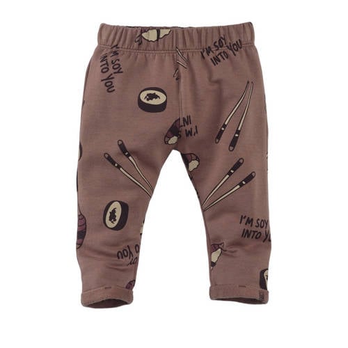 Z8 newborn baby broek Fons bruin afbeelding