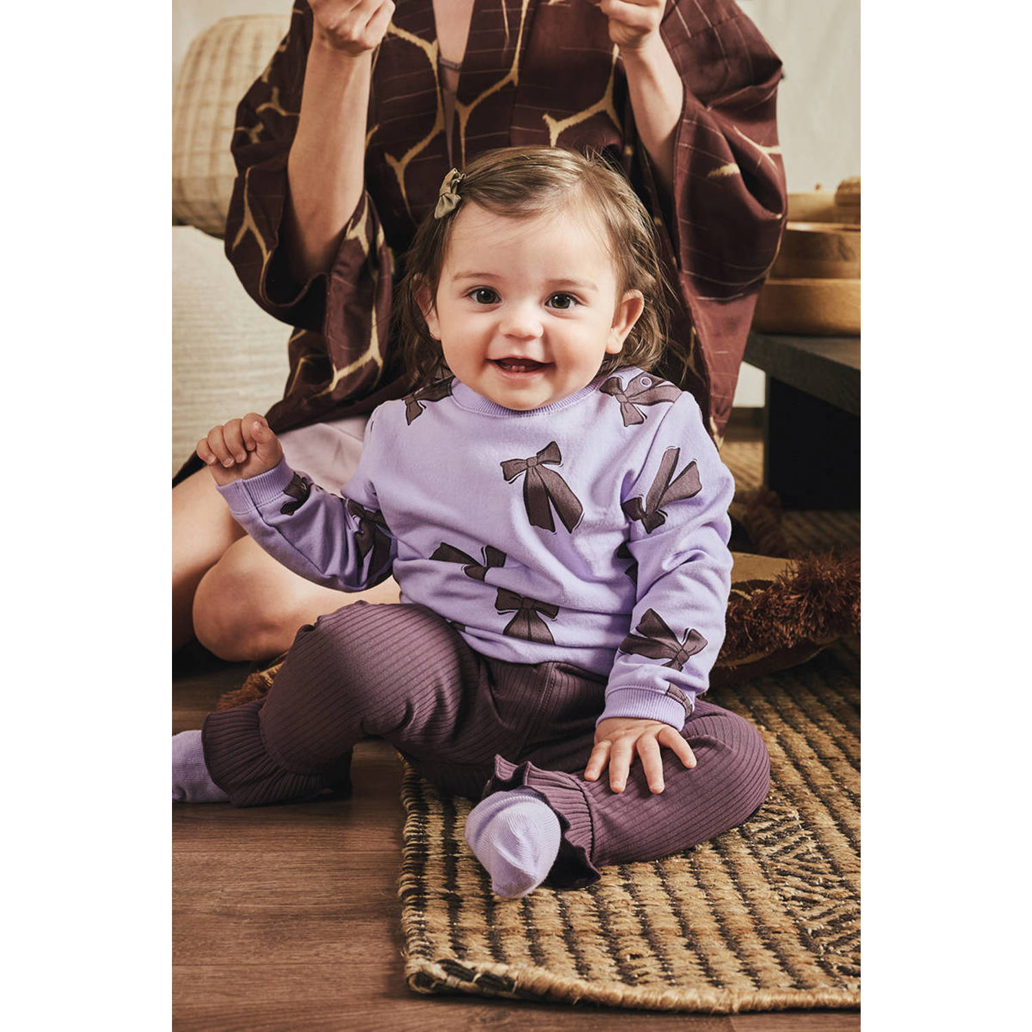 Z8 newborn sweater Feyza lila