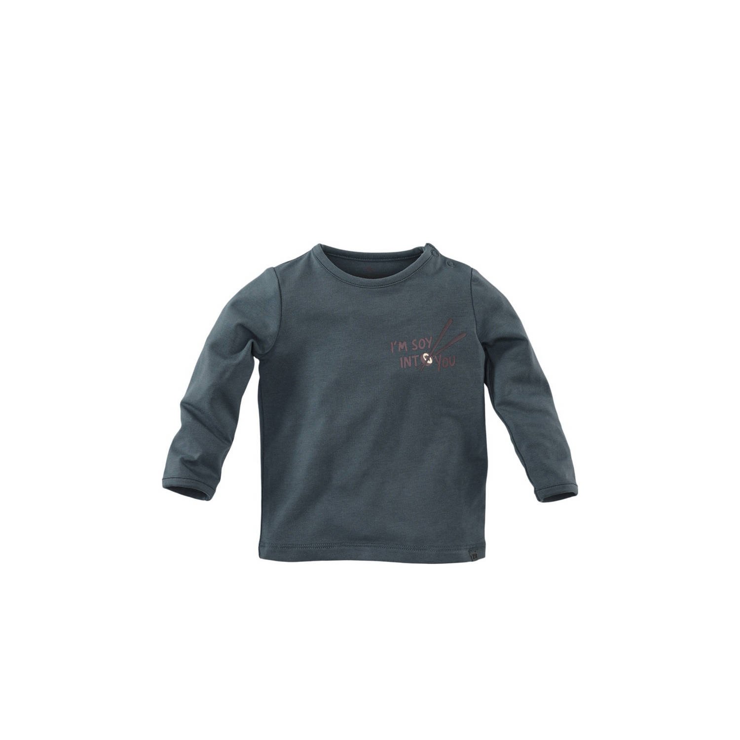 Z8 newborn longsleeve Santino grijs