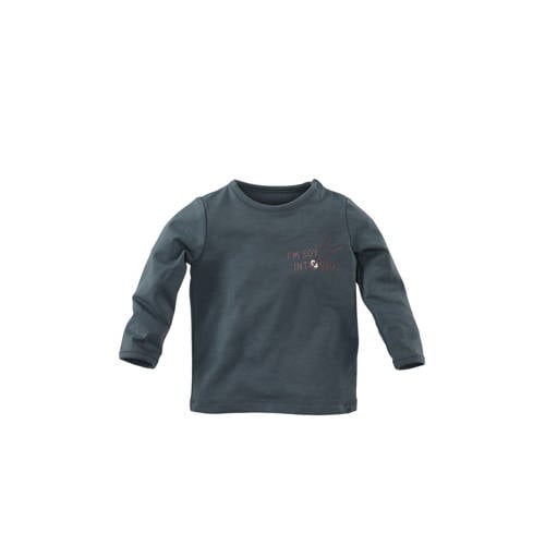 Z8 newborn longsleeve Santino grijs afbeelding