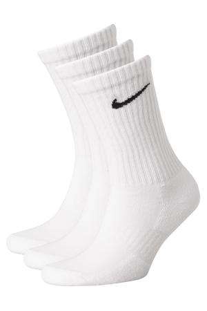 Everyday Cushioned sportsokken - wit (set van 3)