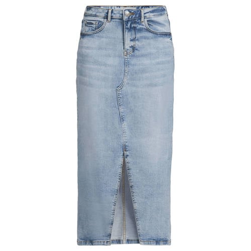 Anytime denim rok bleached blauw afbeelding