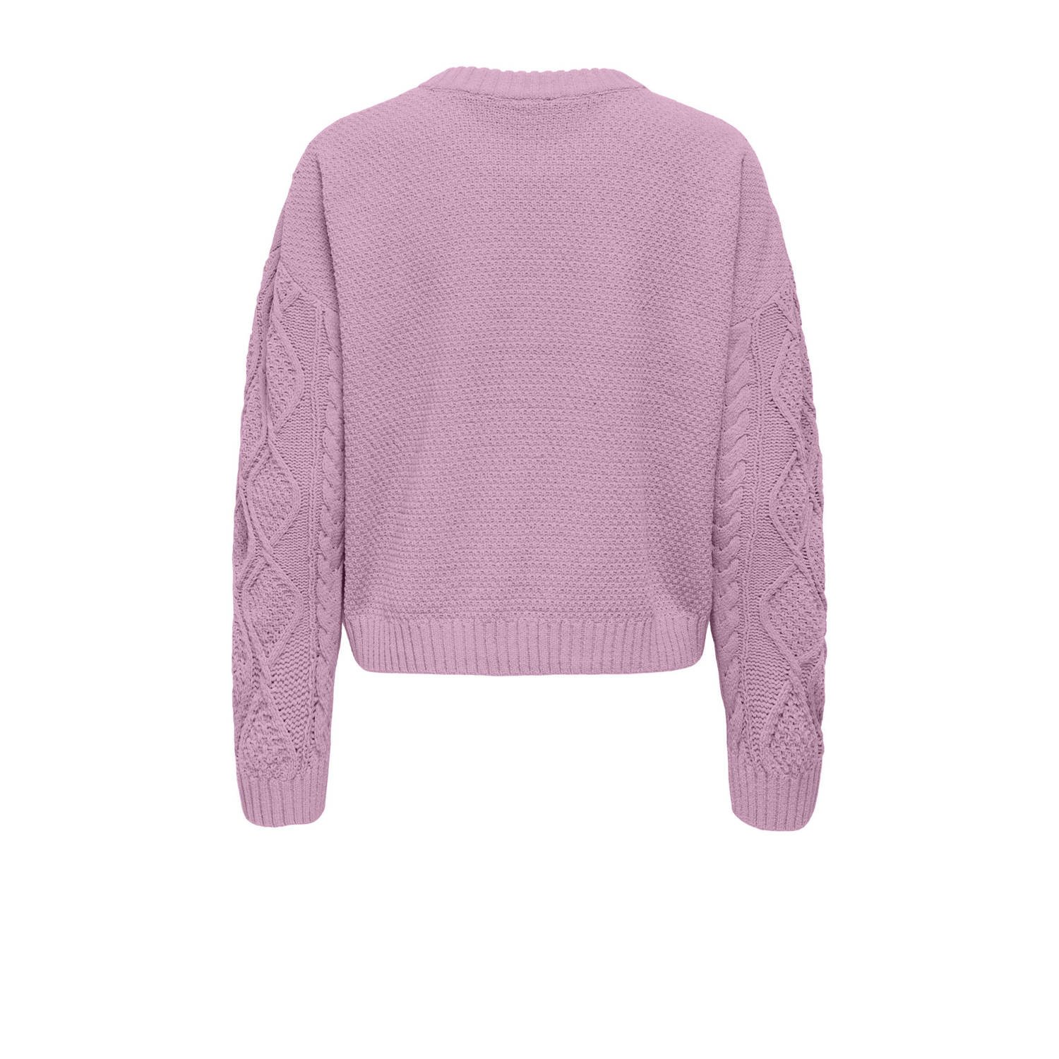 ONLY gebreide trui roze