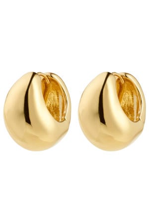 gold plated oorbellen Free
