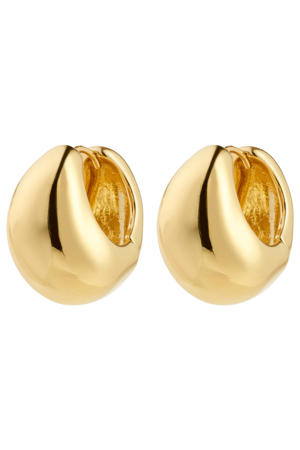 gold plated oorbellen Free