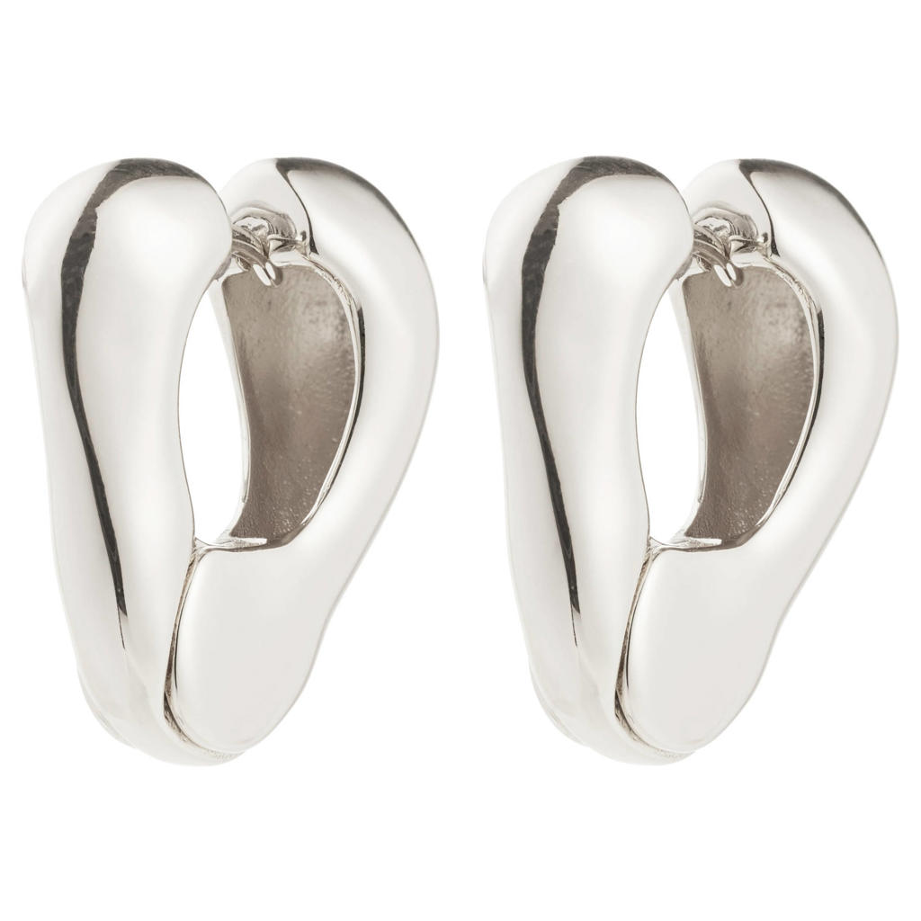 PILGRIM silver plated oorbellen Free