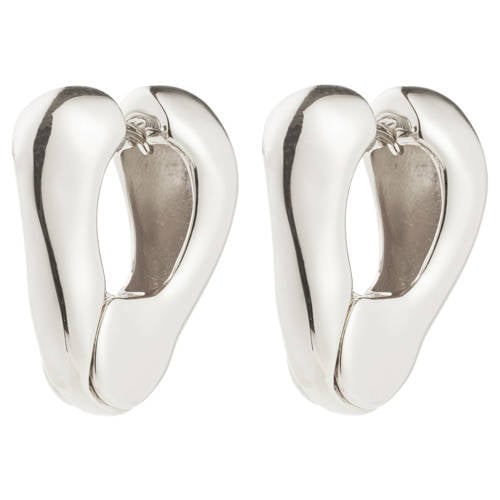 PILGRIM silver plated oorbellen Free afbeelding