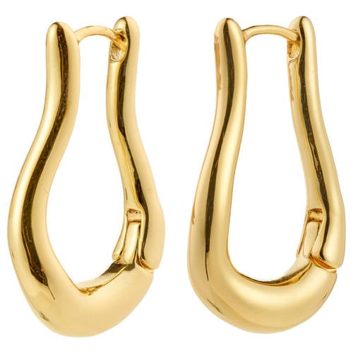 PILGRIM gold plated oorbellen Unfold afbeelding