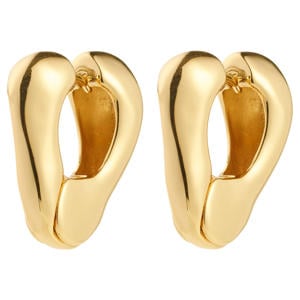 gold plated oorbellen Free