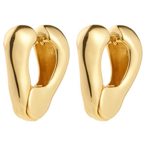 gold plated oorbellen Free