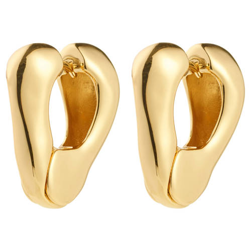 PILGRIM gold plated oorbellen Free afbeelding