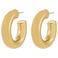 PILGRIM gold plated oorbellen Phase