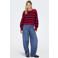ONLY pullover rood gebreid