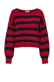 thumbnail: ONLY pullover rood gebreid