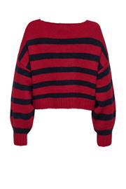 thumbnail: ONLY pullover rood gebreid