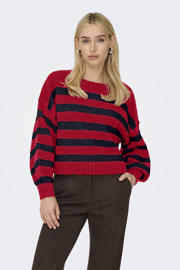 thumbnail: ONLY pullover rood gebreid