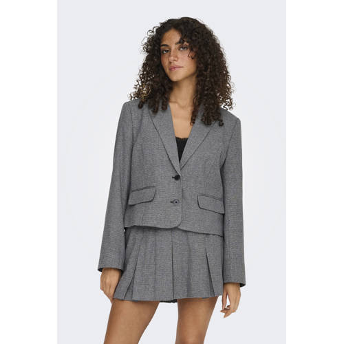 ONLY cropped blazer zwart afbeelding