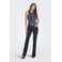 ONLY low waist flared jeans dark blue denim
