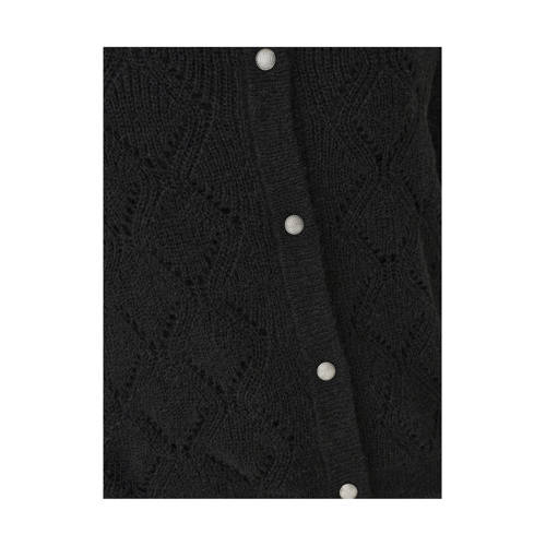 ONLY cardigan zwart gebreid afbeelding