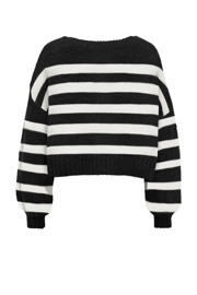 thumbnail: ONLY pullover zwart gebreid