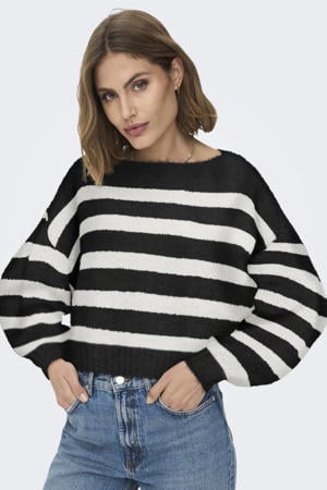 pullover zwart gebreid