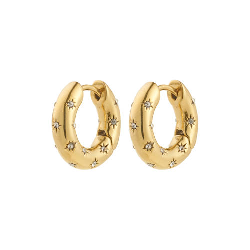 PILGRIM gold plated oorbellen Nevaeh afbeelding