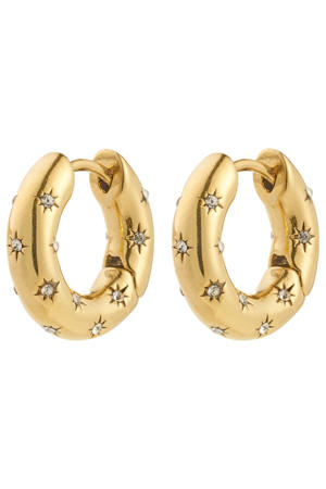 gold plated oorbellen Nevaeh