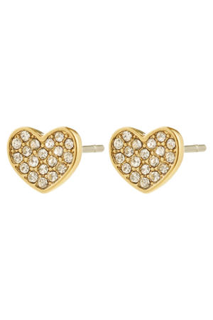 gold plated oorbellen Emmett