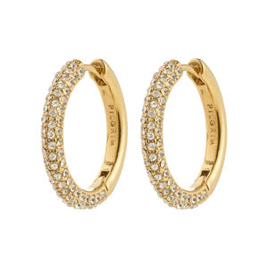 gold plated oorbellen Tatum