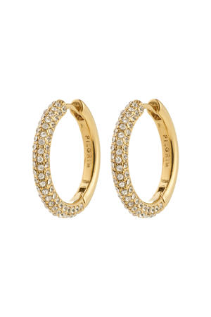 gold plated oorbellen Tatum