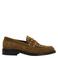 Manfield suède loafers bruin