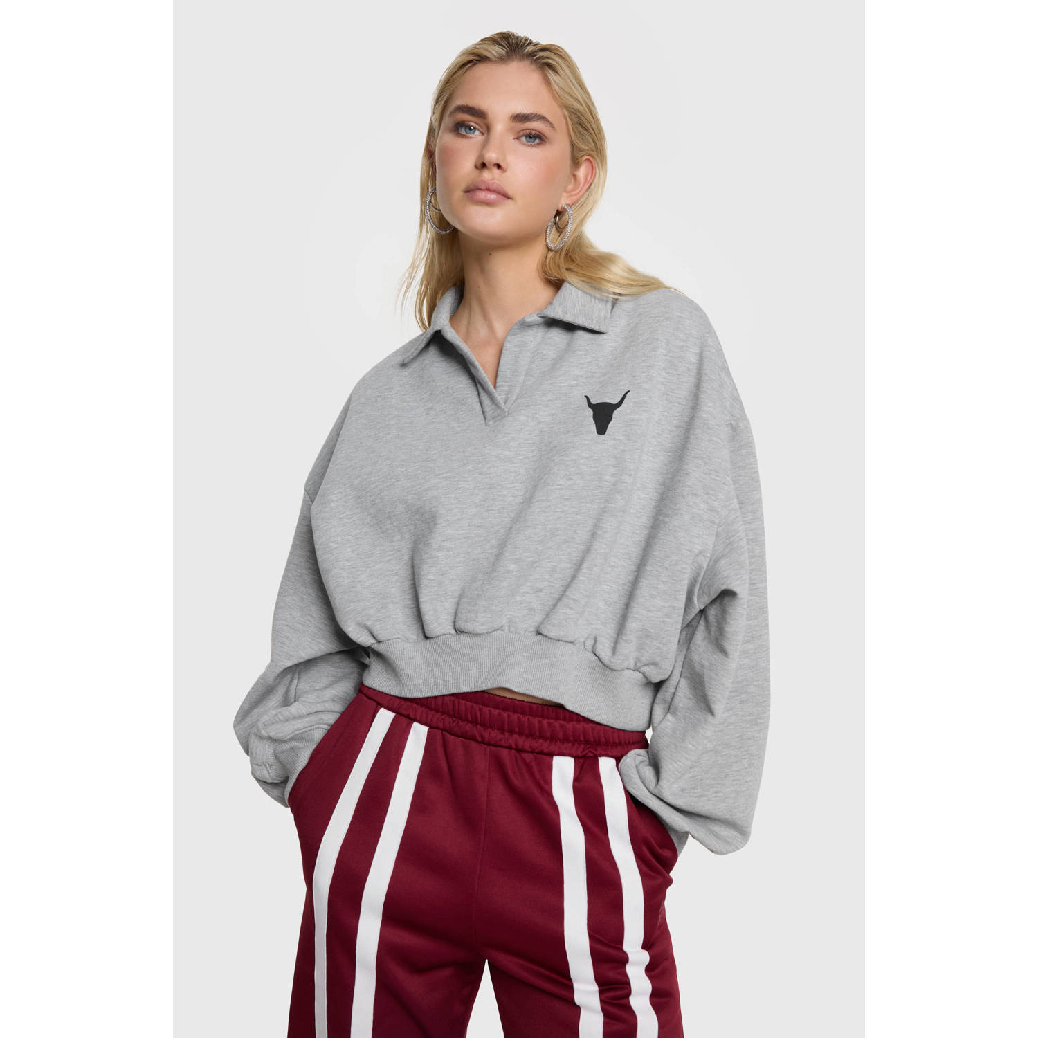 Alix the Label sweater grijs