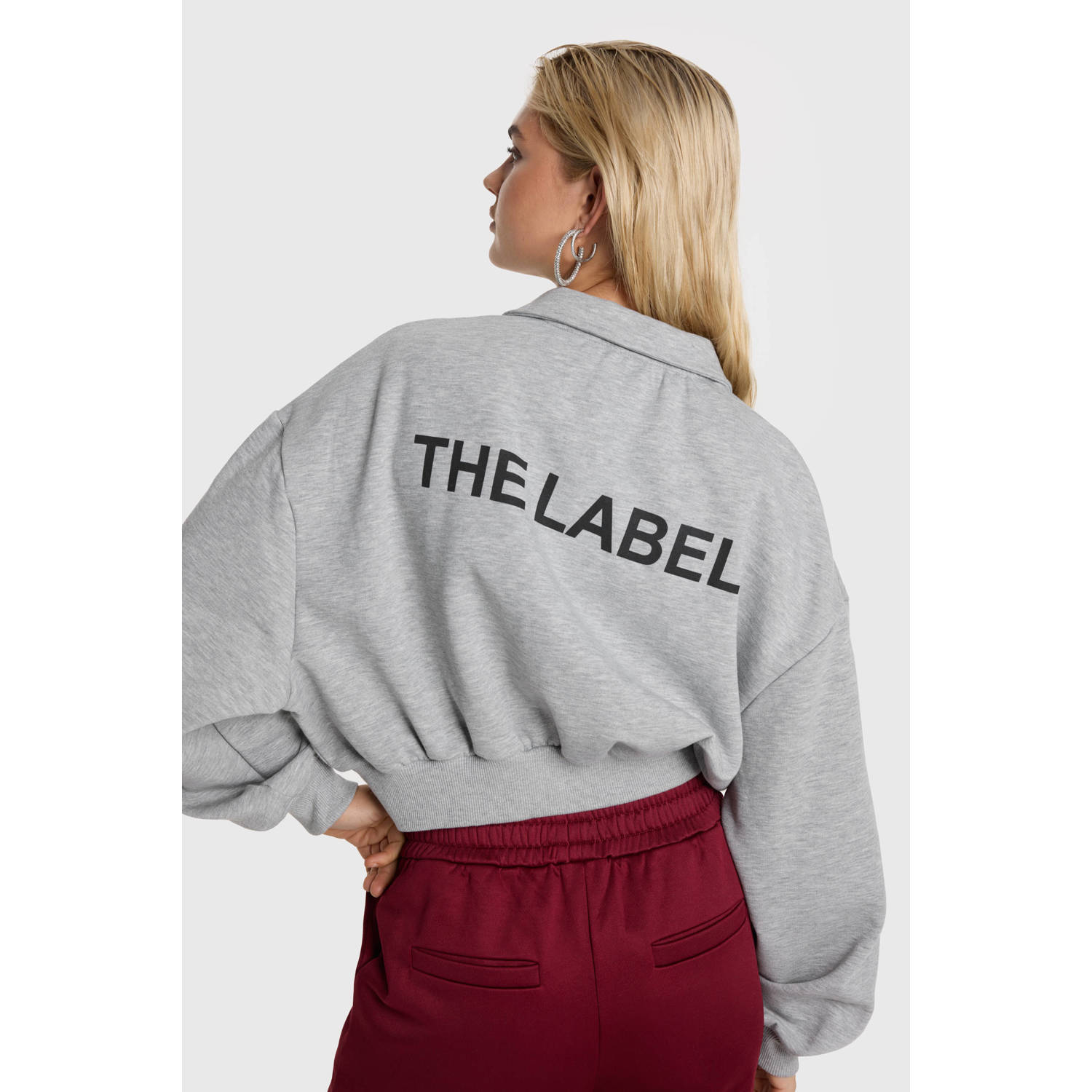 Alix the Label sweater grijs