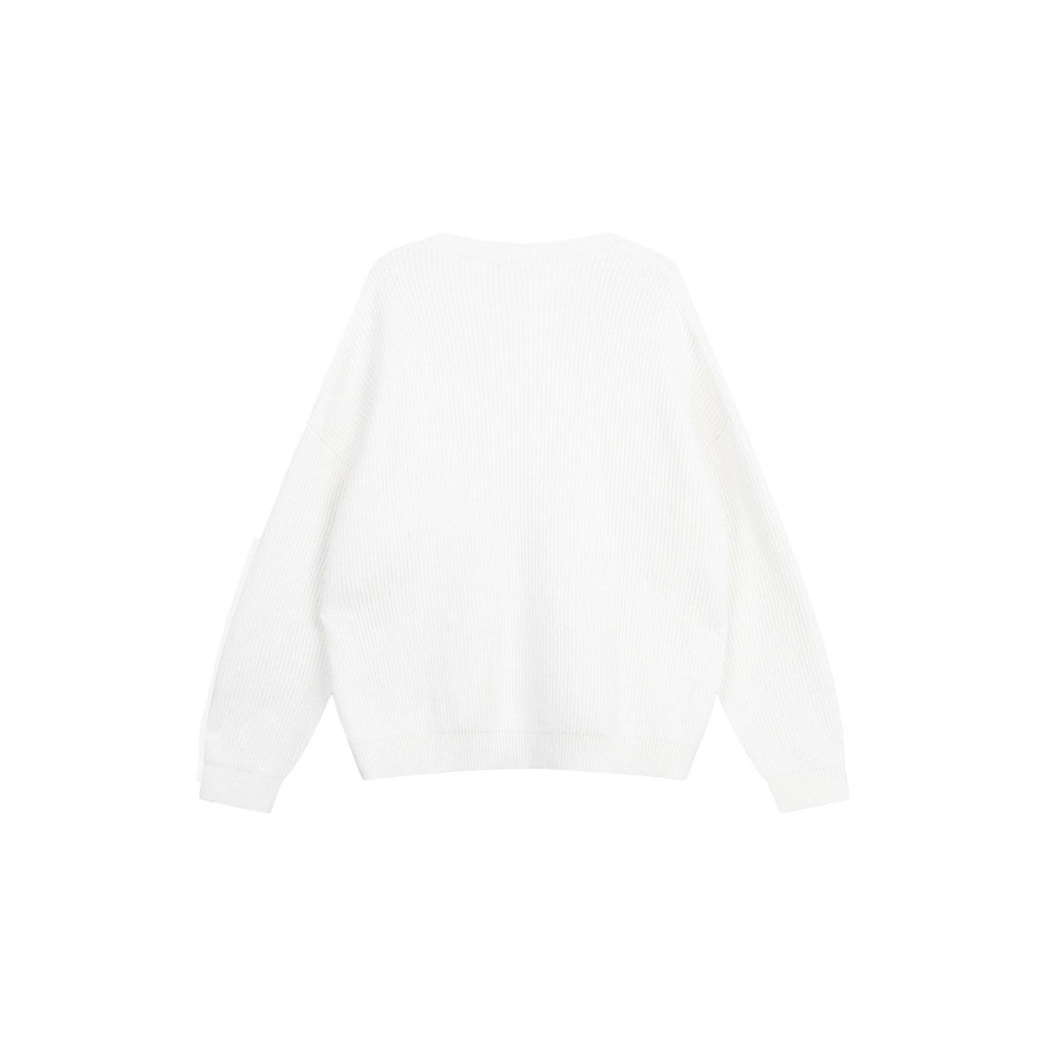 Alix the Label gebreide trui wit
